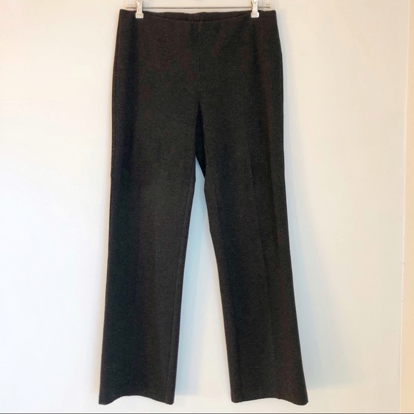 Eileen Fisher Pants - Eileen Fisher Grey Ponte Knit Pants Trousers, size Medium Petite